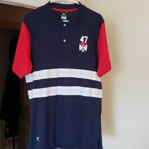 Lifted research group polo t-shirt